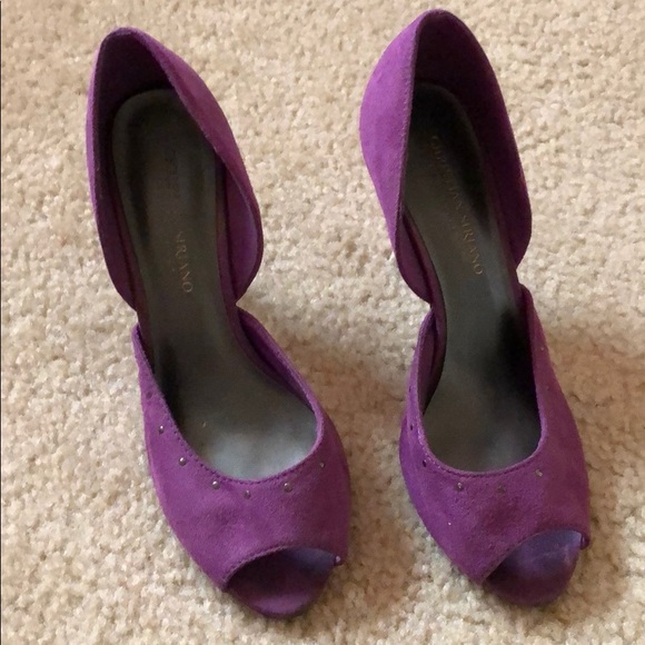dark lilac shoes